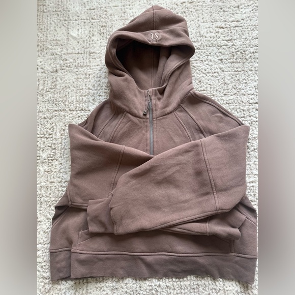 lululemon | Scuba Hoodie | Taupetastic | M/L - Picture 4 of 9